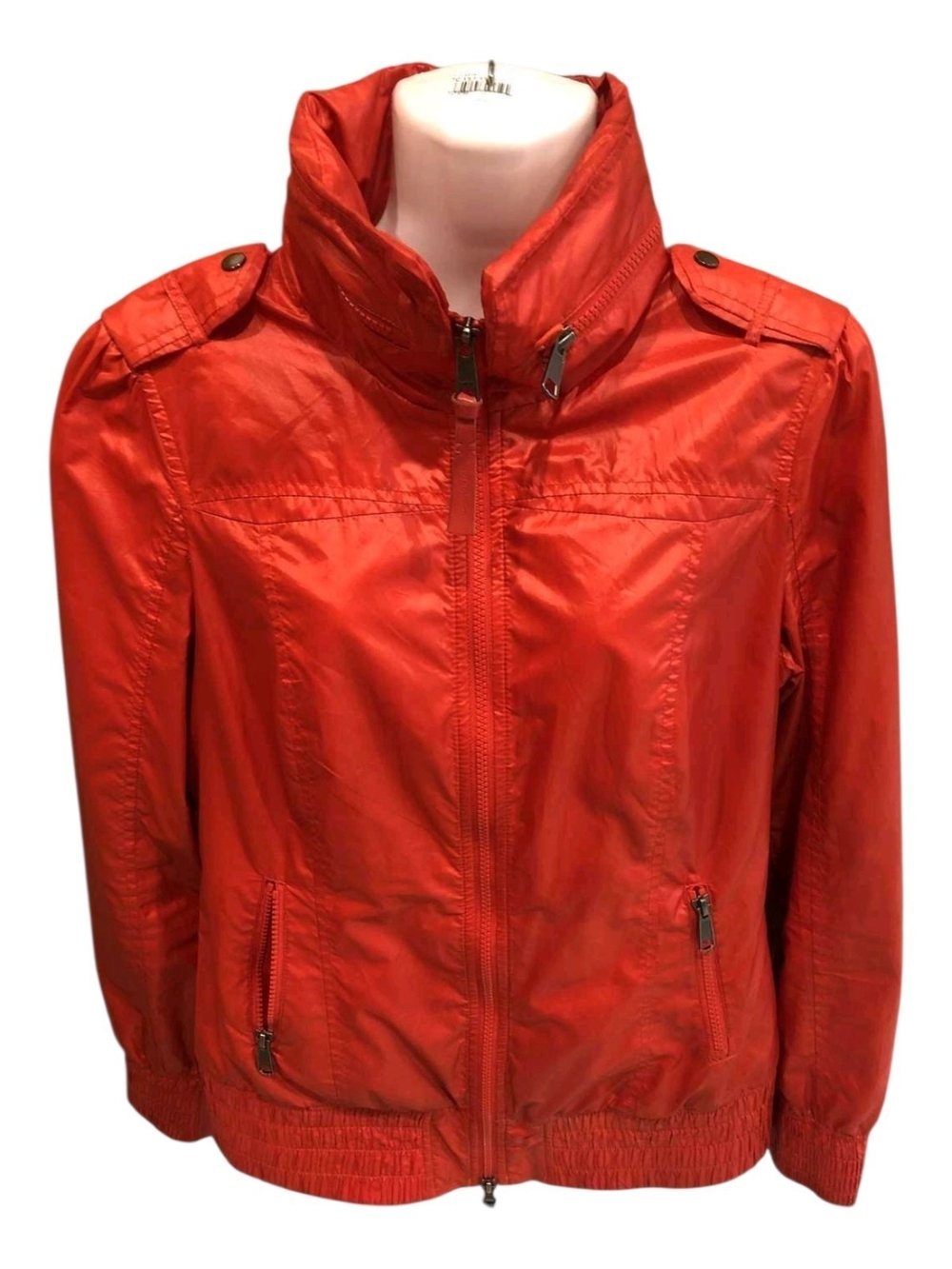 Mackage Packable Red Lightweight Zip Jacket - Picture 2 of 8
